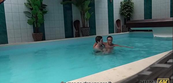  HUNT4K. Aventures sexuelles dans une piscine privée